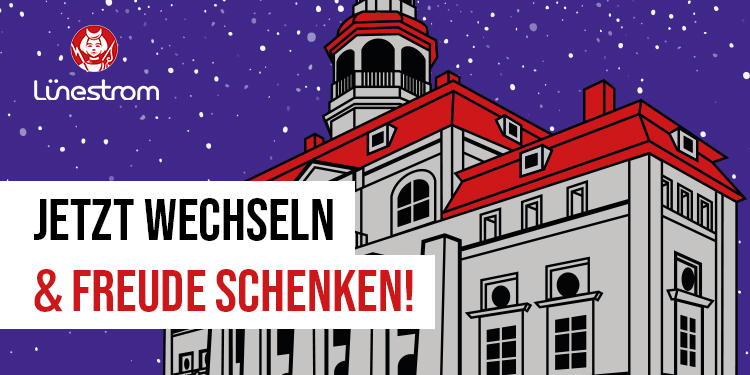 Lünestrom-Weihnachtsaktion: Jetzt wechseln und Freude schenken!